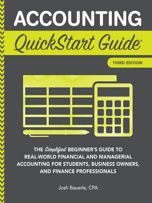 cover image of Accounting QuickStart Guide